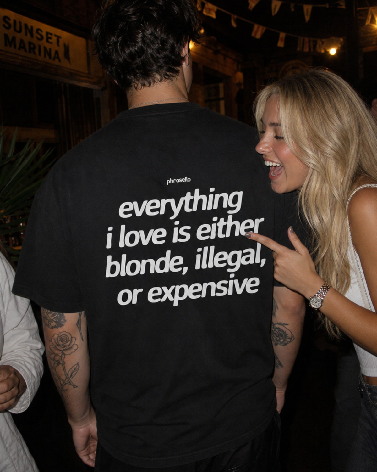 Everything I Love is Either Blonde Illegal or Expensive Tee Shirt