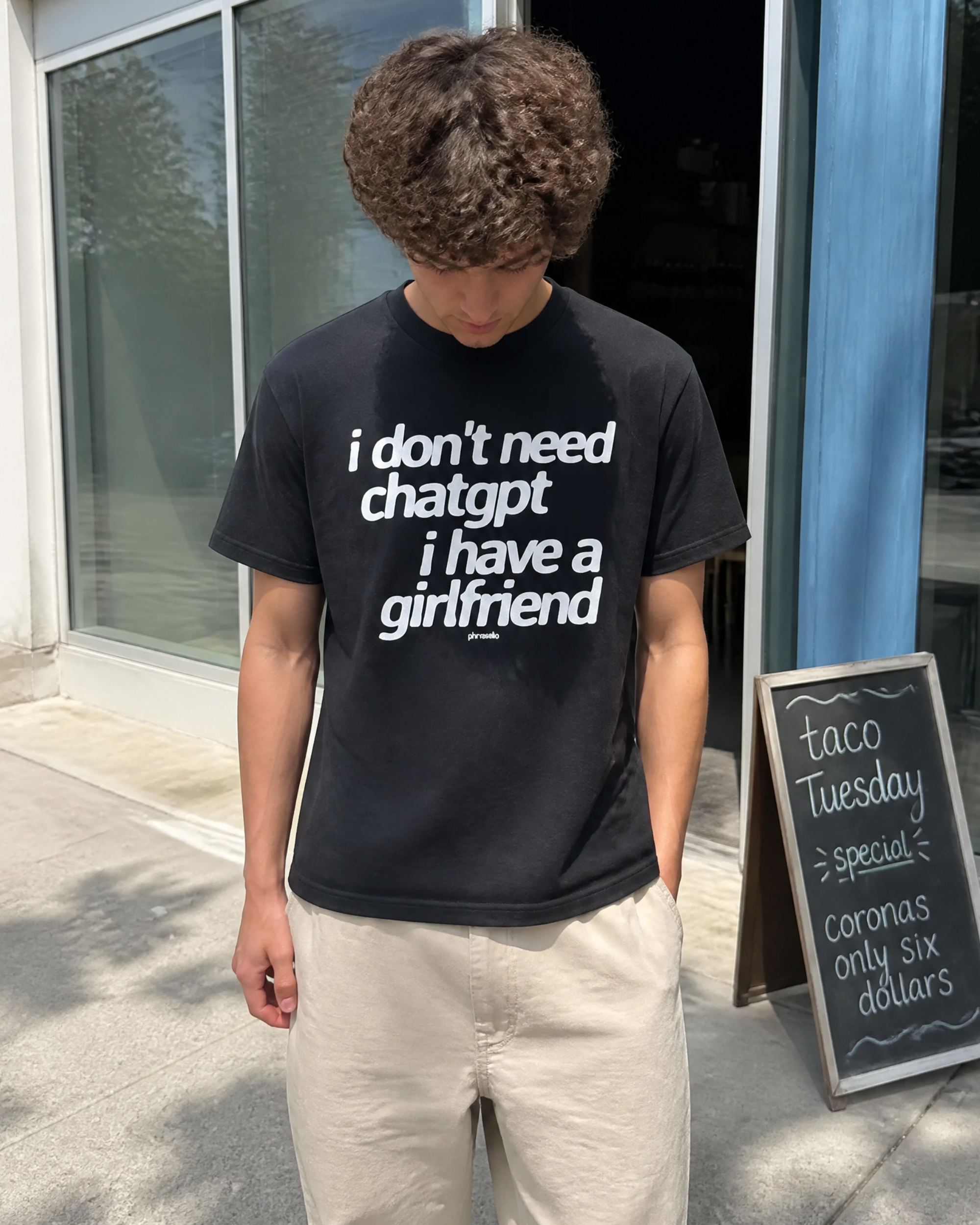 I Don't Need ChatGPT I Have a Girlfriend Tee Shirt