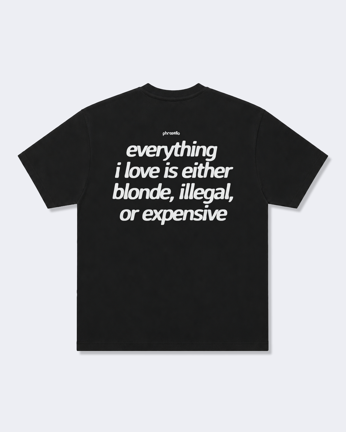 Everything I Love is Either Blonde Illegal or Expensive Tee Shirt