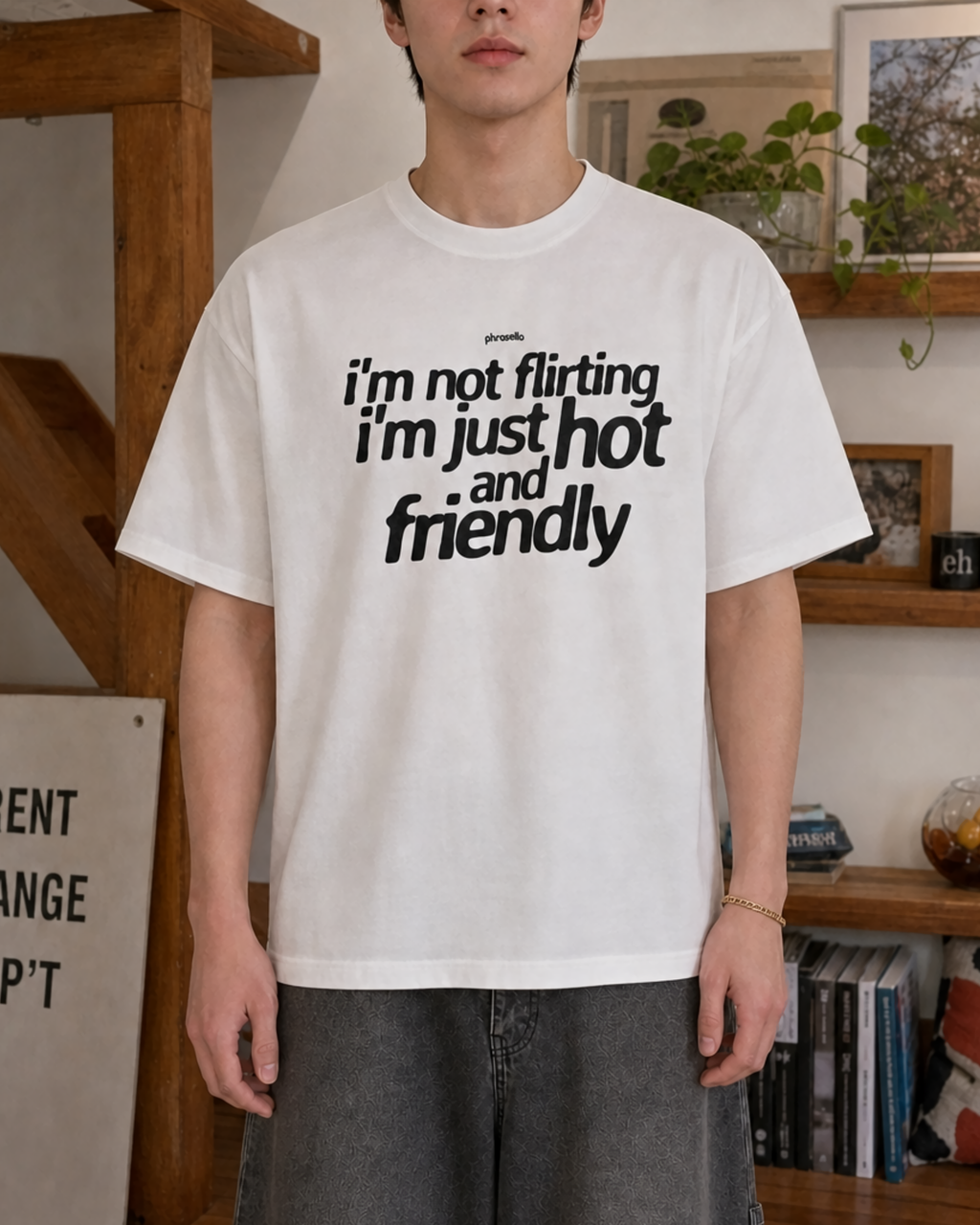 I'm Not Flirting I'm Just Hot and Friendly Tee Shirt