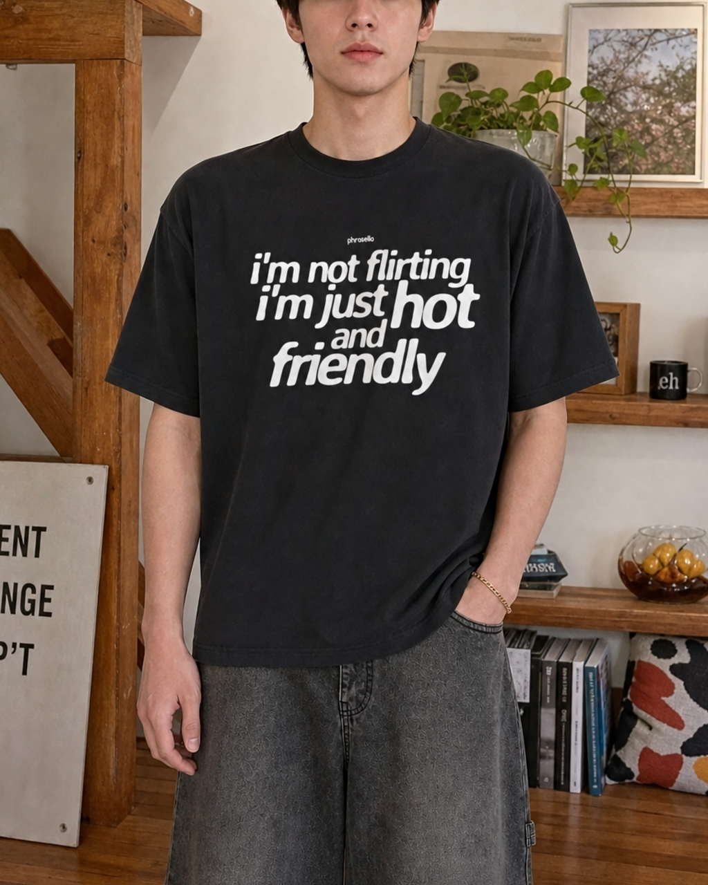 I'm Not Flirting I'm Just Hot and Friendly Tee Shirt
